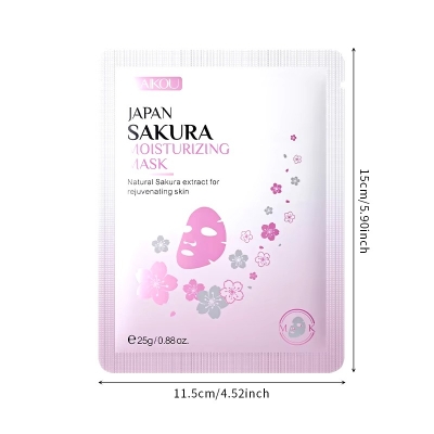 Picture of LAIKOU Japan Sakura Moisturizing Face Sheet Mask- 25g(Japan Sakura)