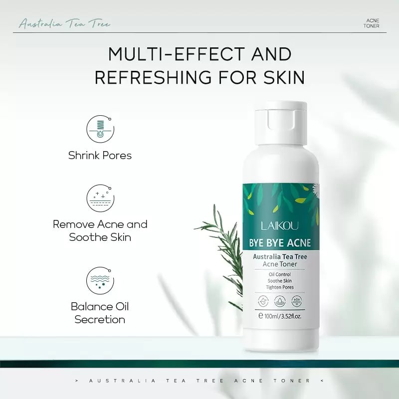 Picture of LAIKOU Acne Care Australia Tea Tree Acne Toner- 100ml(Acne Toner)