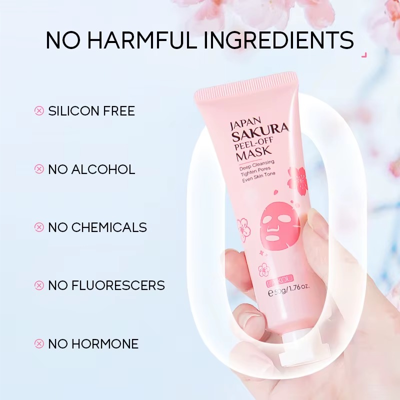 Picture of LAIKOU Japan Sakura Deep Cleansing Peel-Off Mask- 50g(Face)