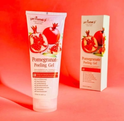 Picture of Yan Namei Ji Deep Cleansing Pomegranate Peeling Gel- 320ml(Pomegranate)
