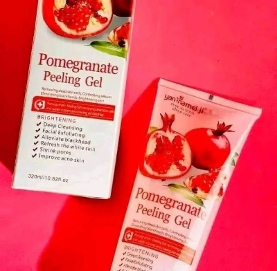 Picture of Yan Namei Ji Deep Cleansing Pomegranate Peeling Gel- 320ml(Pomegranate)