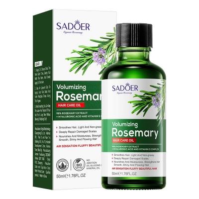 Picture of SADOER Volumizing Rosemary Hair Care Oil- 50ml(Rosemary)