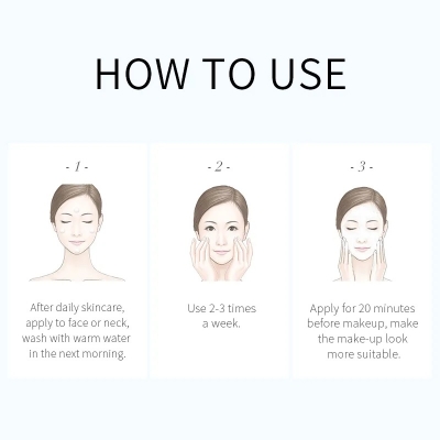 Picture of LAIKOU 5 Pcs/Set Matcha Radiant Skin Tone & Oil- Control Sleeping Mask- 3g/Each(Matcha)