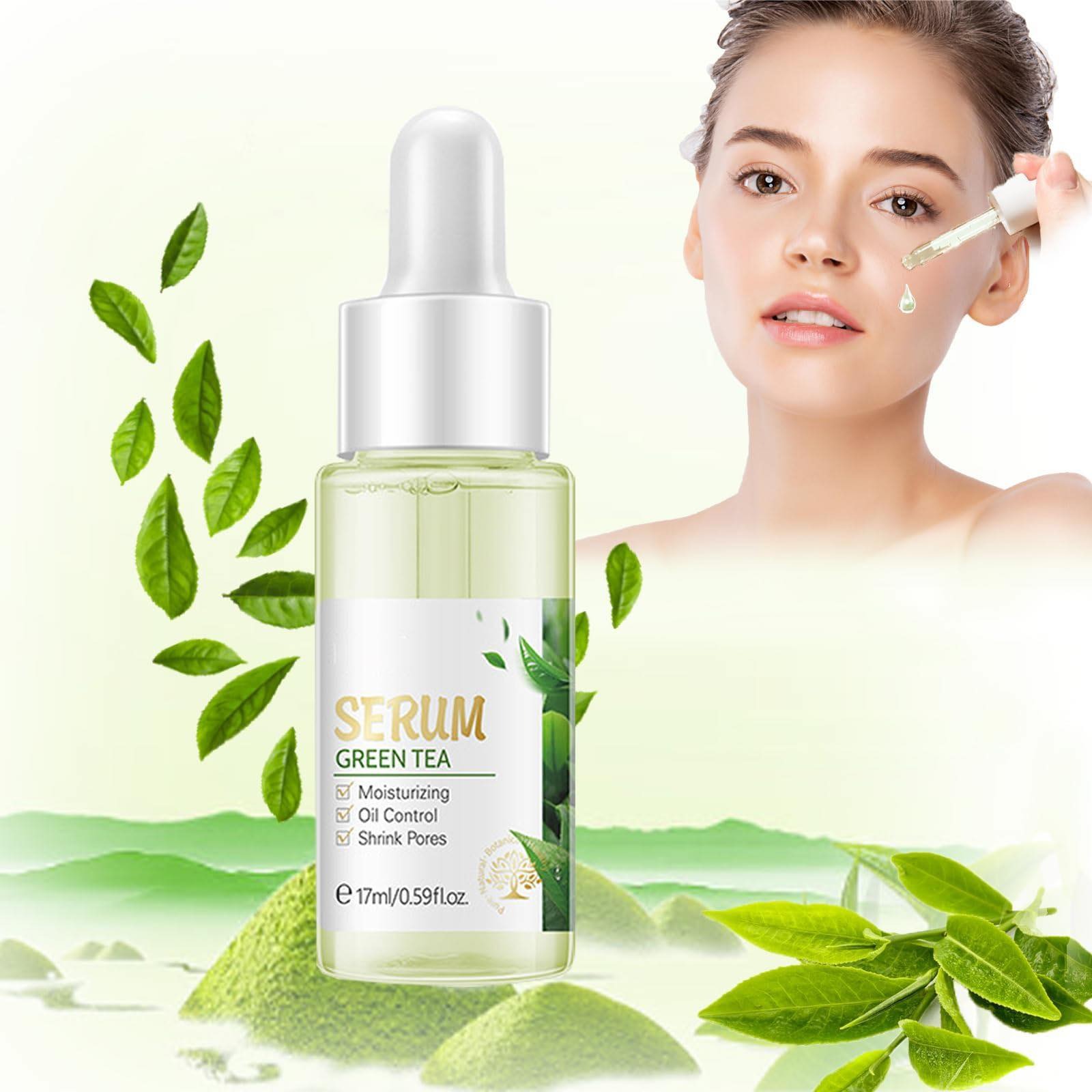 Picture of Fenyi Green Tea Moisturizing & Oil Control Face Serum- 17ml(Green Tea)
