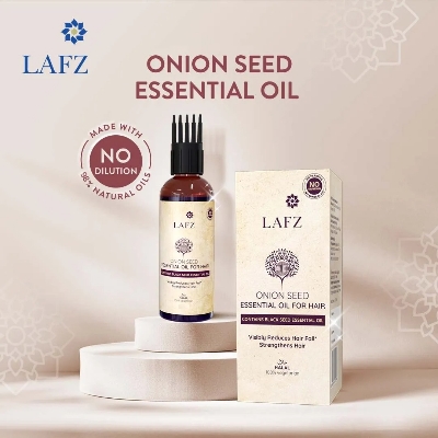Picture of LAFZ Onion Seed Essential Hair Oil- 100ml(Onion Seed)