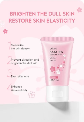 Picture of LAIKOU Japan Sakura Hydrating & Smooth Skin Essence Cream- 30g(Cream)