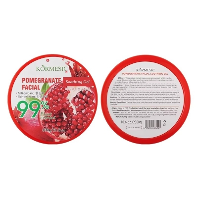 Picture of Kormesic Pomegranate 99% Plant Extracted Facial Soothing Gel- 300g(Pomegranate)