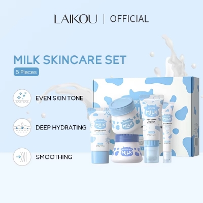 Picture of LAIKOU Milk Extracted 5 Pcs/Combo Skin Care Set- 260g(Milk)