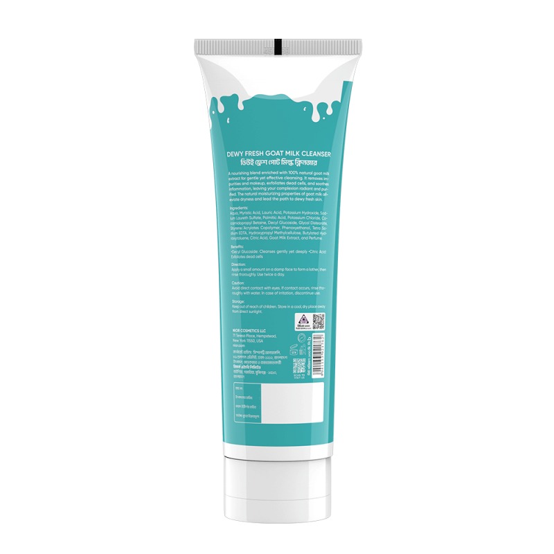 Picture of NIOR Dewy Fresh Goat Milk Cleanser- 100ml(Goat Milk)