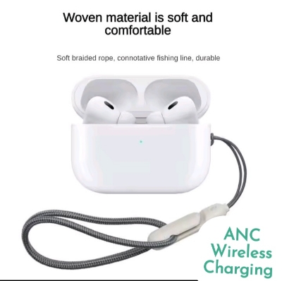 Picture of JUYUPU  A5Pro Earbuds_Airpods pro 2nd gen wireless charging_ANC TWS Earbuds - White_tws_earbuds,airpods(White)