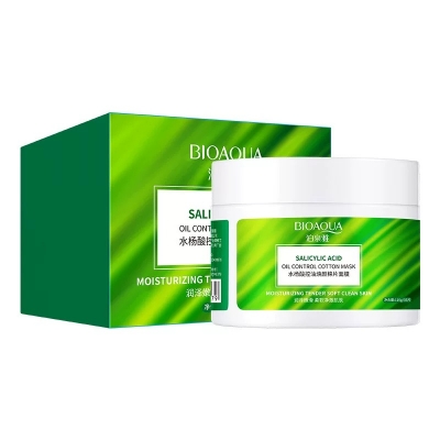 Picture of BIOAQUA Salicylic Acid Moisturizing Cotton Mask- 110g(Face)