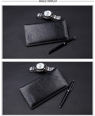 Picture of Men Wallets Men Jeep Wallet with Coin Bag Small Money Purses New Design Dollar Slim Purse Money Clip Wallet
