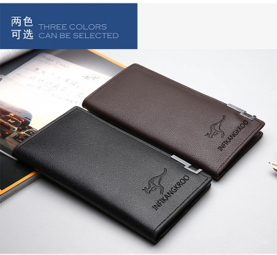 Picture of Long Purse Pu Leather Wallet For Men High Quality Wallets For Male - Wallet