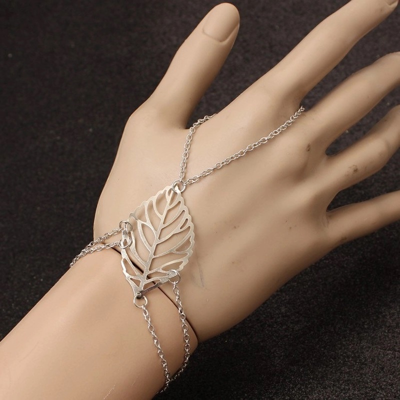 Picture of Alloy Sen Leaf Ornaments Simple Women'S Bracelet - Breslet For Women - Bracelet