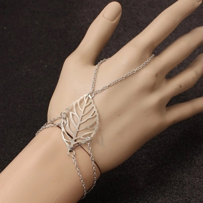 Picture of Alloy Sen Leaf Ornaments Simple Women'S Bracelet - Breslet For Women - Bracelet