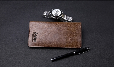 Picture of Men Wallets Men Jeep Wallet with Coin Bag Small Money Purses New Design Dollar Slim Purse Money Clip Wallet