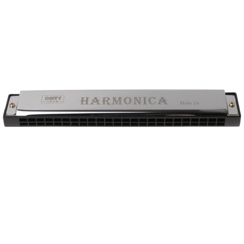 Picture of 24 Hole Harmonica Key of C Mouth Metal Organ for Beginners