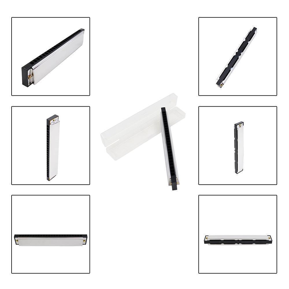 Picture of 24 Hole Harmonica Key of C Mouth Metal Organ for Beginners
