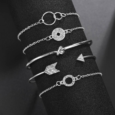 Picture of 5 Pcs/set Bracelet Set for women's fashion - Bracelet - Bracelet For Women - Bracelet For Women