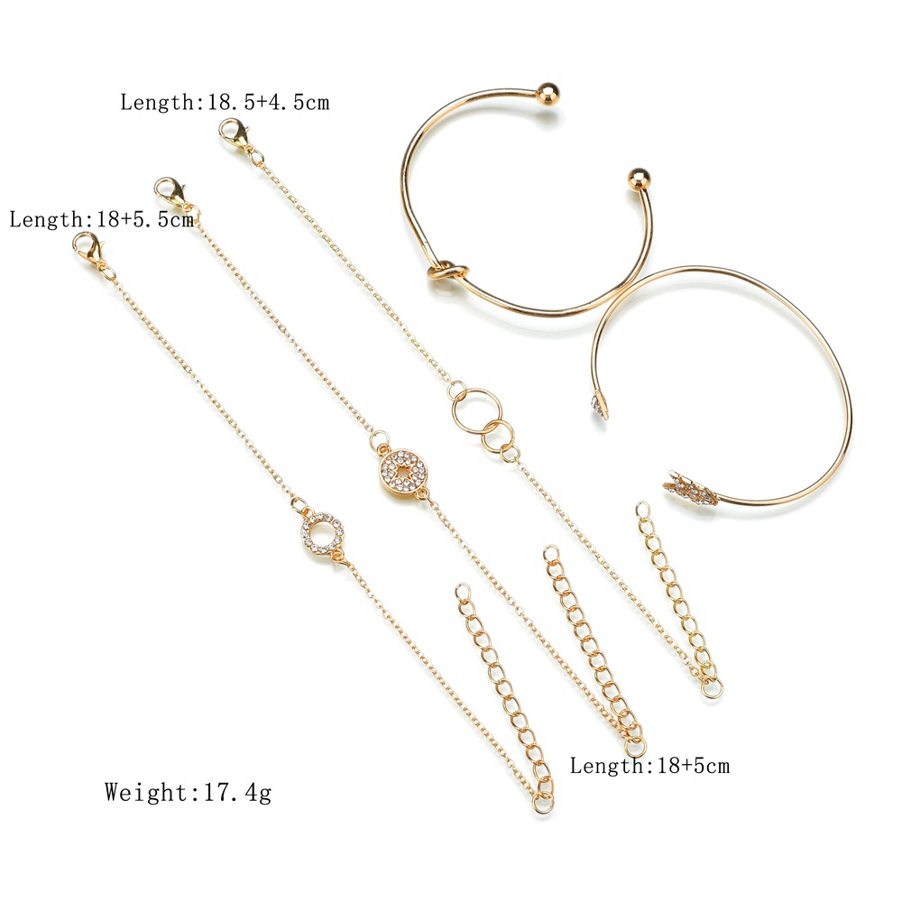 Picture of 5 Pcs/set Bracelet Set for women's fashion - Bracelet - Bracelet For Women - Bracelet For Women