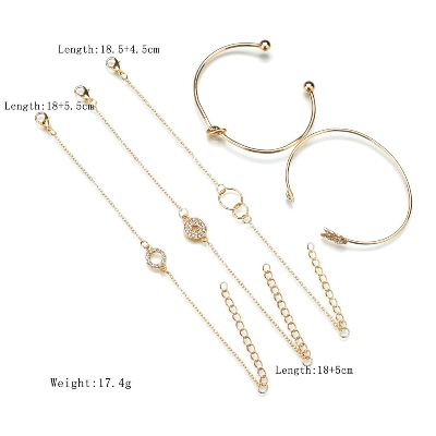 Picture of 5 Pcs/set Bracelet Set for women's fashion - Bracelet - Bracelet For Women - Bracelet For Women