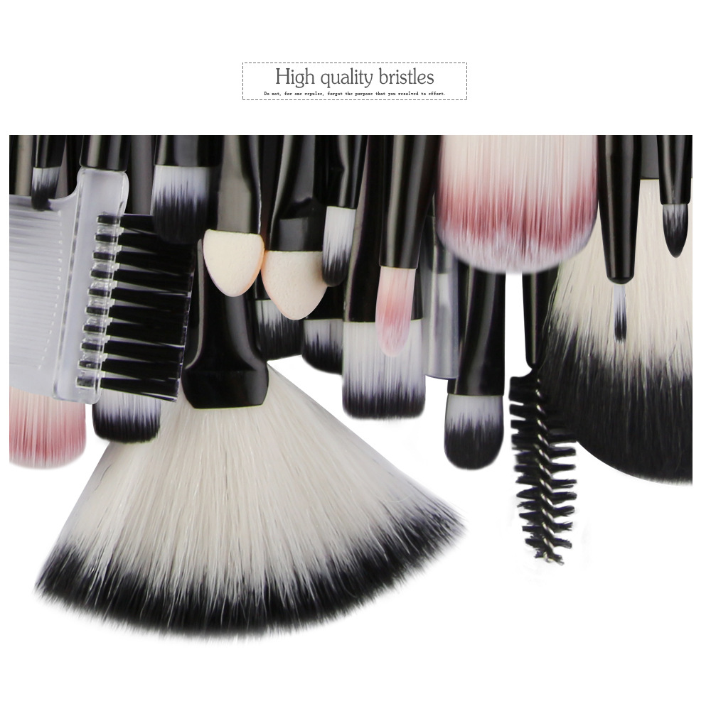 Picture of 25 Pcs/set Makeup Brushes Set Beauty Foundation Power Blush Eye Shadow Brow Lash Fan Lip Face Make Up Brushes for women's fashion