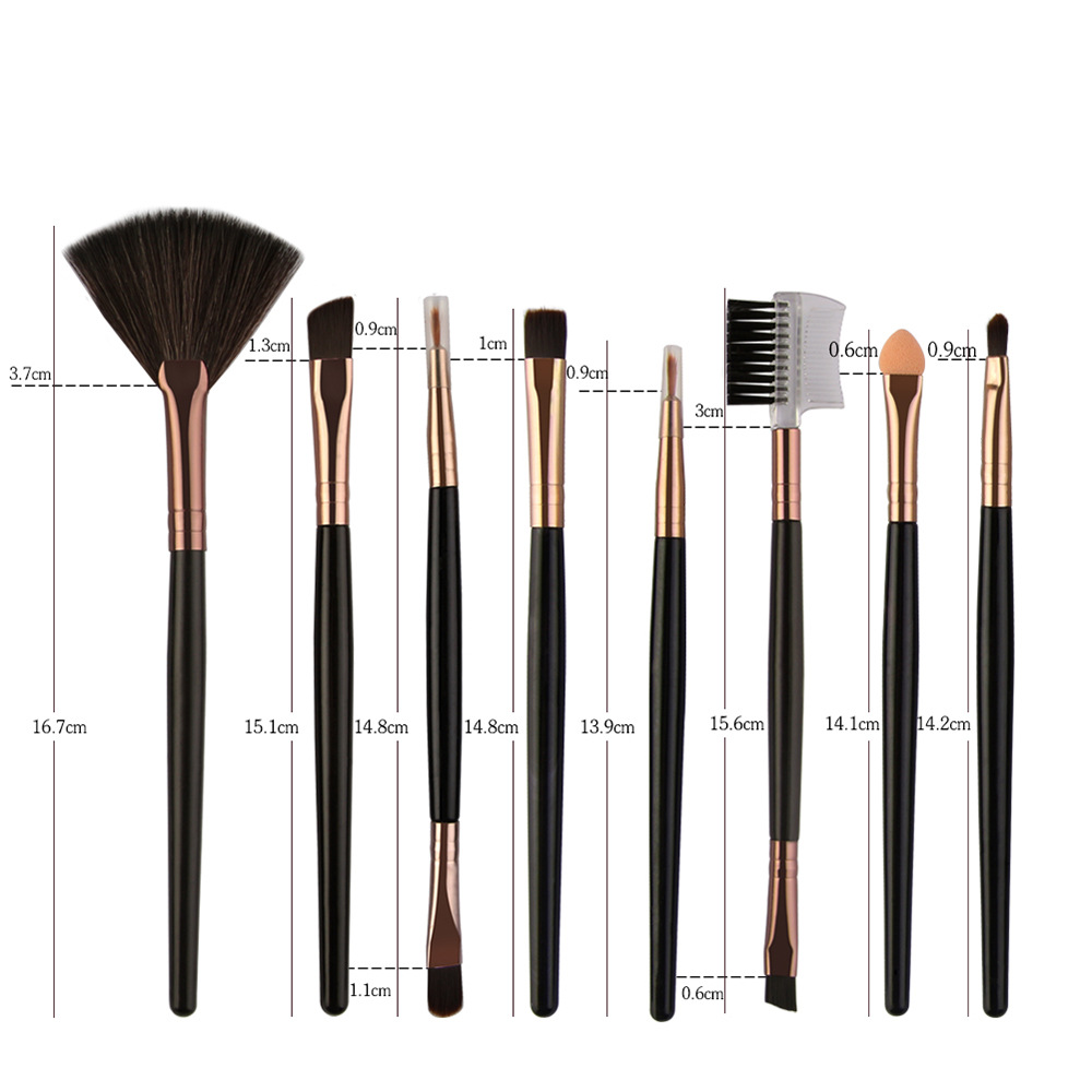 Picture of 25 Pcs/set Makeup Brushes Set Beauty Foundation Power Blush Eye Shadow Brow Lash Fan Lip Face Make Up Brushes for women's fashion