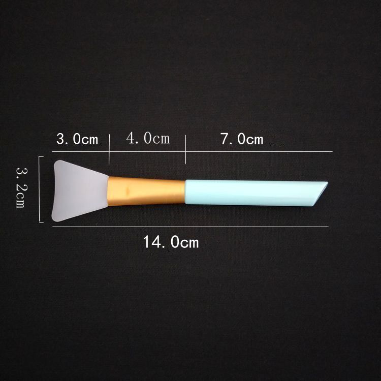 Picture of Silicone facial mask brushes facial mask brushes soft-headed silicon makeup brush set- Brush