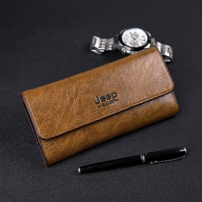 Picture of Men'S Long Size Multi Functional Wallet With Multi Card Clutch For Men'S Fashion - Wallet