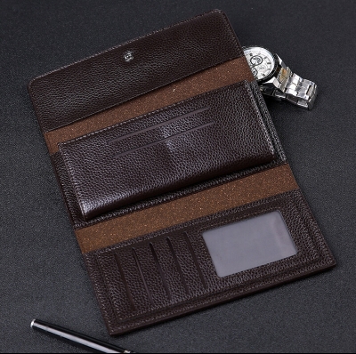 Picture of Men'S Long Size Multi Functional Wallet With Multi Card Clutch For Men'S Fashion - Wallet