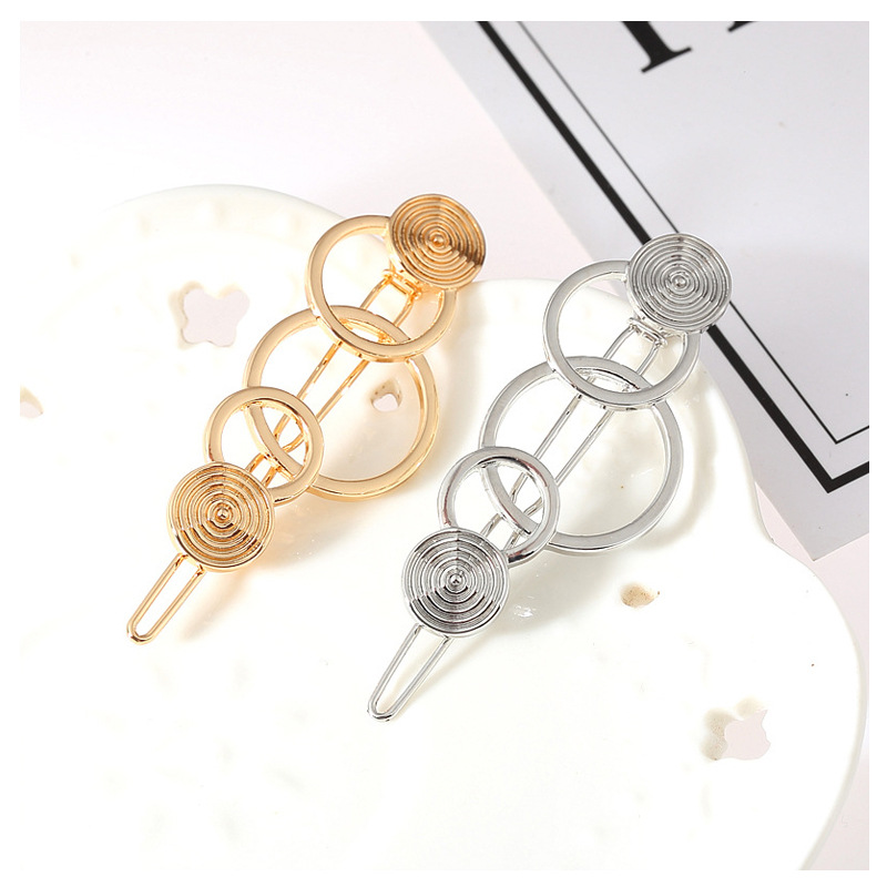Picture of Fashion new three -ring light weighted faced hairpin- 1 Piece