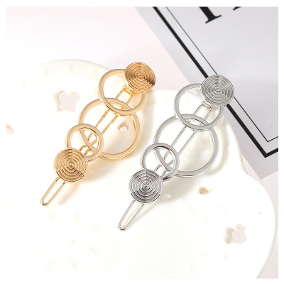 Picture of Fashion new three -ring light weighted faced hairpin- 1 Piece