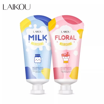 Picture of LAIKOU Moisturizing hand cream milk & flowers fragrance anti-crack hand cream- 50g