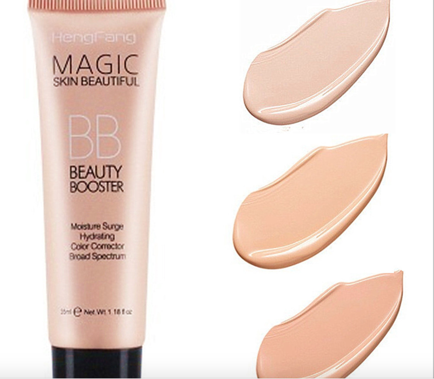 Picture of Hengfang Airless Coverage BB Cream Waterproof Natural Makeup Liquid Foundation