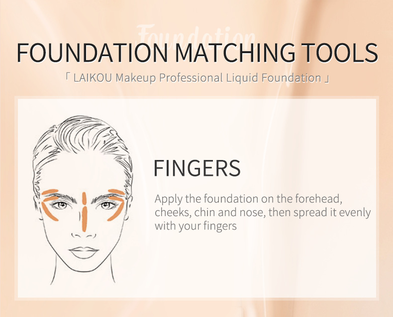 Picture of Laikou Liquid Foundation 30ml Moisturizing Makeup Foundation- 30ml
