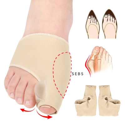 Picture of SEBS toe flip corretor day and night orthopedic orthopeder, large foot bone toe overtopo corrector toe- 1 Pair