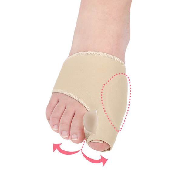 Picture of SEBS toe flip corretor day and night orthopedic orthopeder, large foot bone toe overtopo corrector toe- 1 Pair