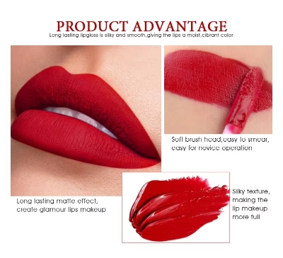 Picture of IMAGIC Soft Matte Liquid Lipstick Waterproof Fantastic Color Matte Lip Gloss- 7g