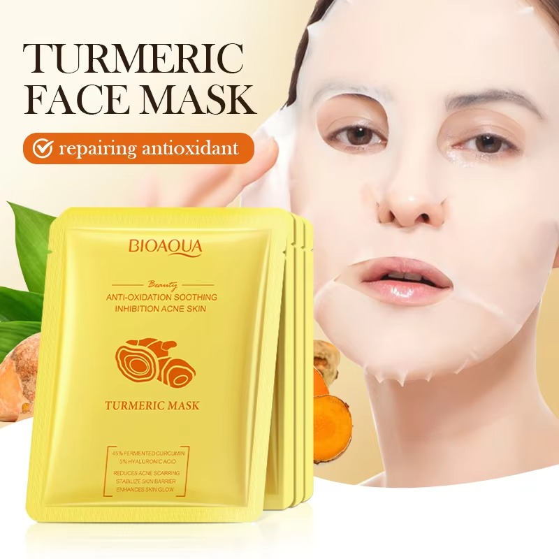 Picture of BIOAQUA Anti-Aging Smmoth Skin & Moisturizing Skin Care Face Sheet Mask- 25g