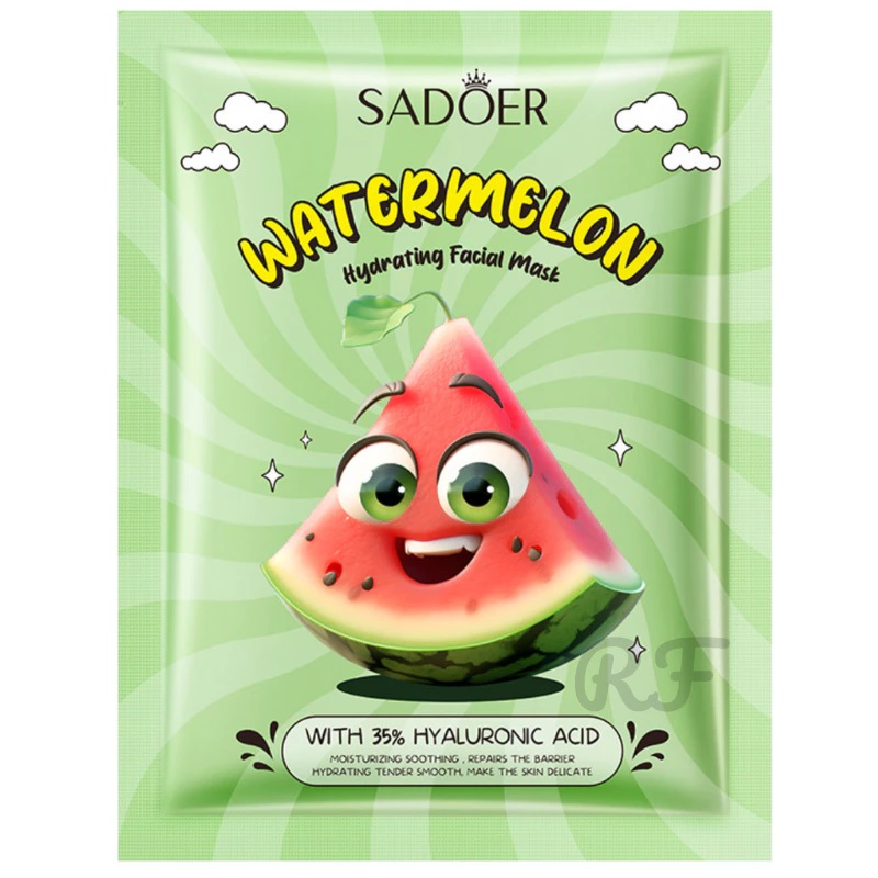 Picture of SADOER Moisturzing Soothhing with 35% Hyaluronic Acid Skin Care Facial Sheet Mask- 25g