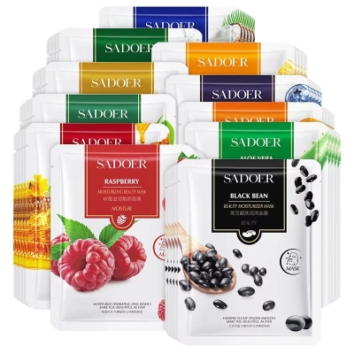 Picture of SADOER Plant & Fruit Extracted Moisturizing & Finesse Skin Facial Sheet Mask- 25g