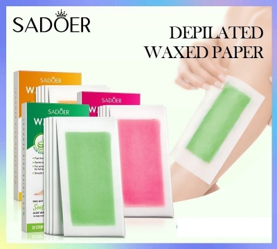 Picture of SADOER Aloe Vera Rose & Honey Extracted Hair Removal Wax Stripes- 20 Stripes