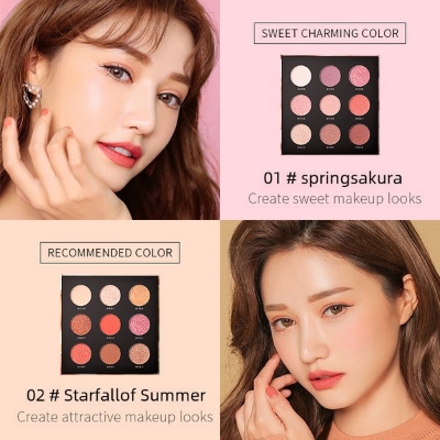 Picture of Fenyi 9 Colors Amazing Time Asterism Eyeshadow Palette