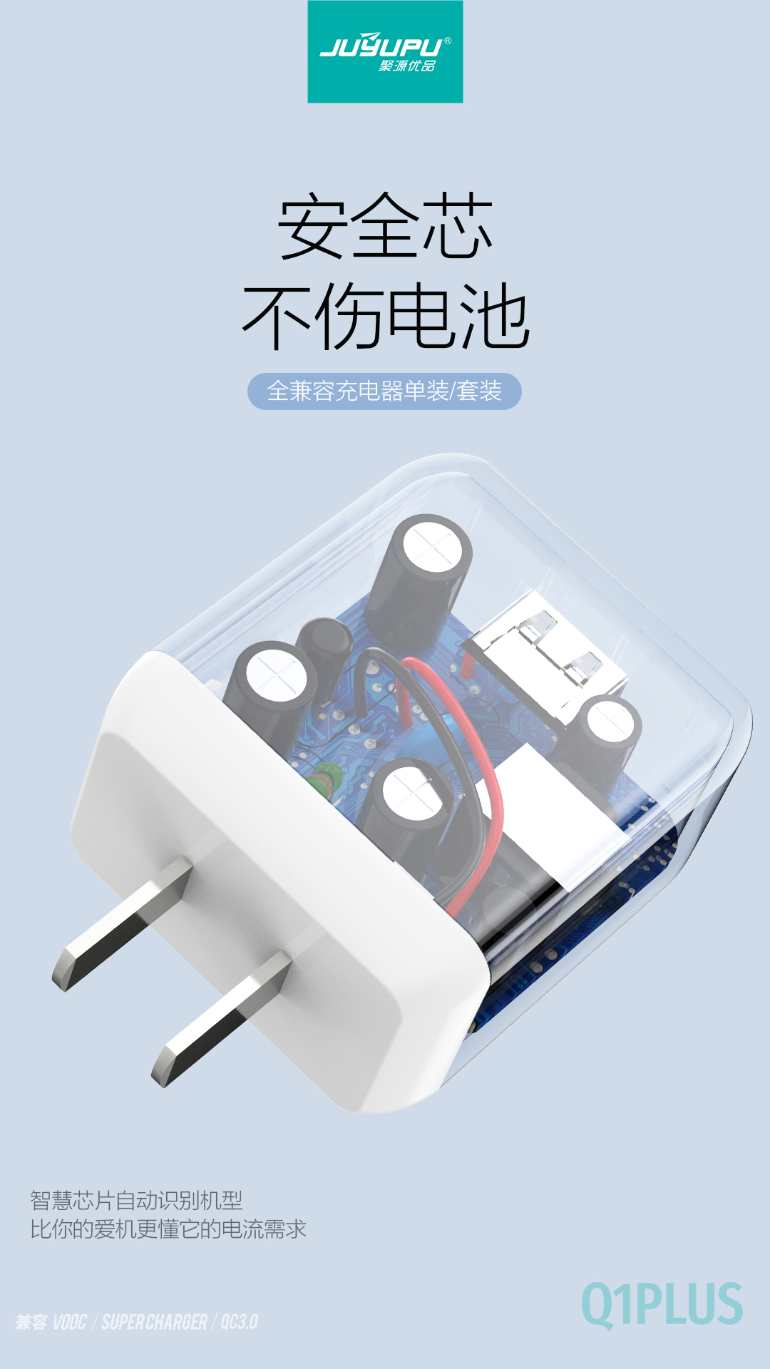 Picture of charger_Juyupy Q1 22.5 watt Fast Charger Adapter type C_B_apple