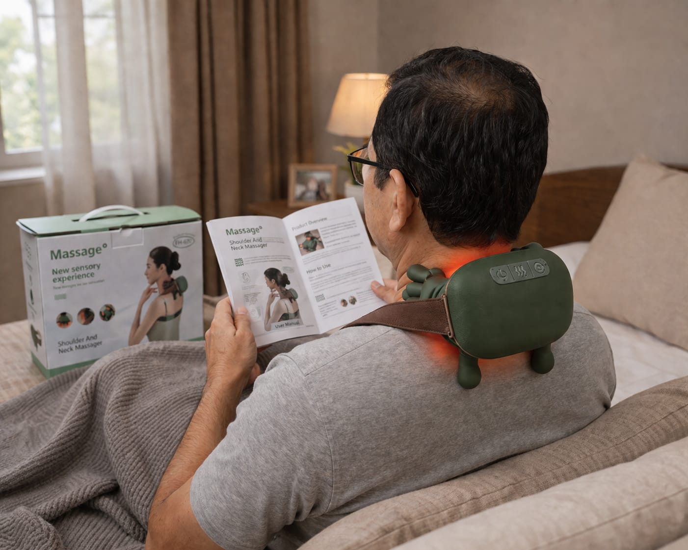 Picture of Shoulder & Neck Massager (Model FH-670) 