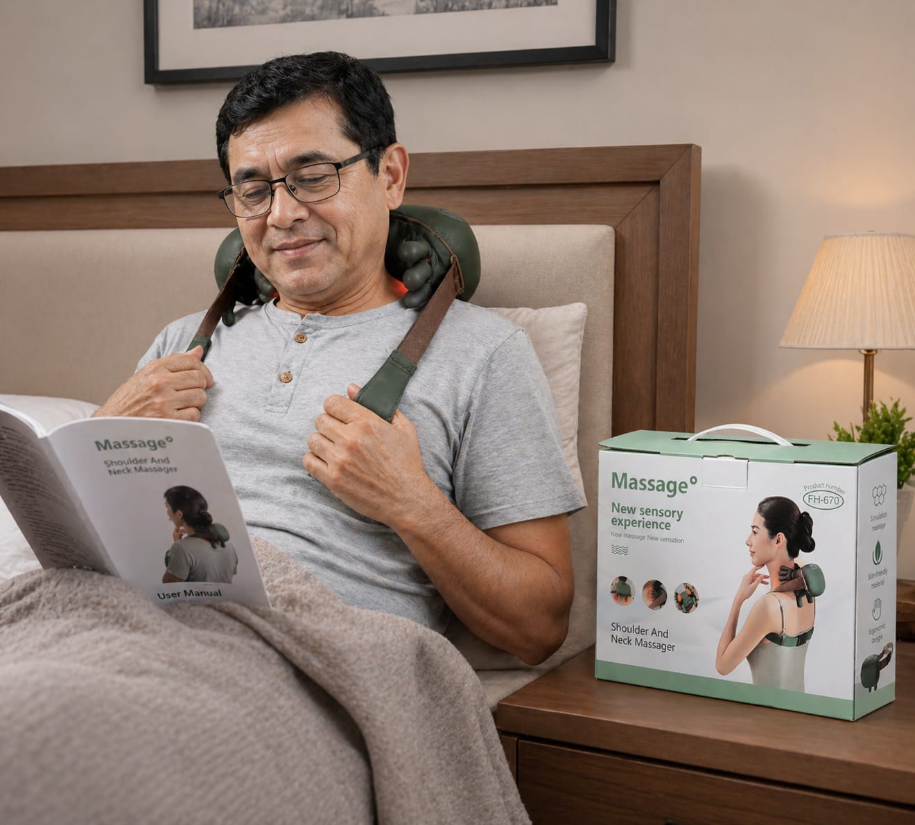 Picture of Shoulder & Neck Massager (Model FH-670)