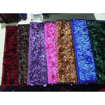 Picture of 1 pcs Mokmol Bedroom Soft Stylish Floor Mat Anti Slip- Paposh 1 pcs - Multicolor