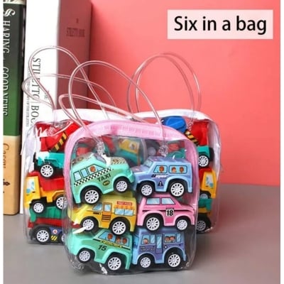 Picture of Toy Cars Set for Kids - 6 PCS - Multicolor