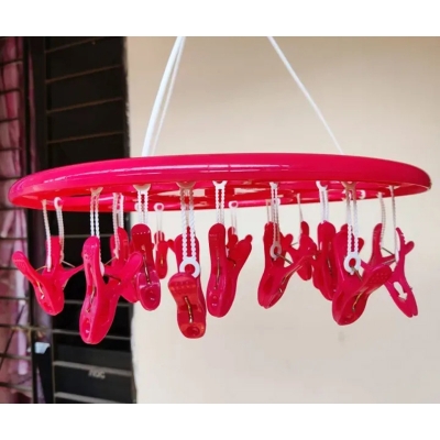 Picture of Hanging Hanger for Drying Children'S Clothes-1Pc - Hanger - Red