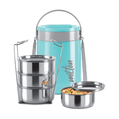 Picture of Milton Classic 4 Bati Tiffin Box - Multicolor